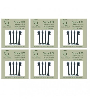 Recyclable Sonic HX head replacement toothbrush 6 Packs