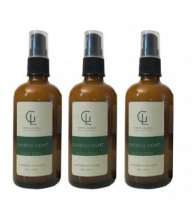 Aqueous Neroli Light Room Spray 100ml in Amber Glass, 3 Bottles