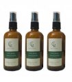 Aqueous Lime Basil Mandarin Room Spray 100ml in Amber Glass, 3 Bottles