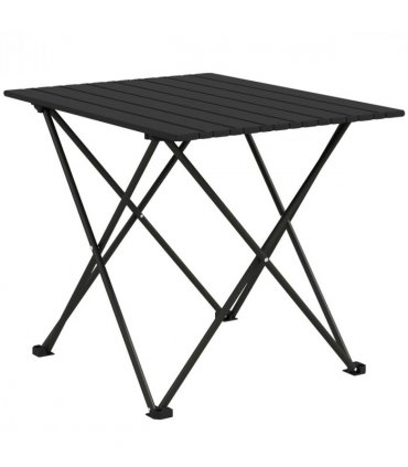 Outsunny Folding Camping Table for Outdoor Camping, Picnic, Hiking, Black