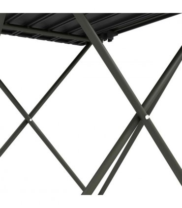 Outsunny Folding Camping Table for Outdoor Camping, Picnic, Hiking, Black