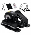 SPORTNOW Mini Elliptical Machine, Seated Pedal Exerciser w/ Remote Control