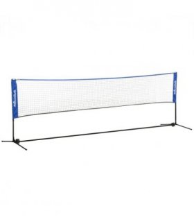 SPORTNOW 4m Badminton Net, Adjustable Sports Net for Tennis, Volleybal, Blue