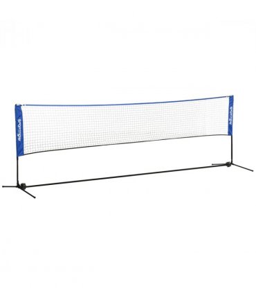 SPORTNOW 4m Badminton Net, Adjustable Sports Net for Tennis, Volleybal, Blue