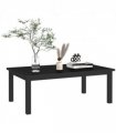 Outsunny Aluminium Outdoor Coffee Table Patio Table, Black