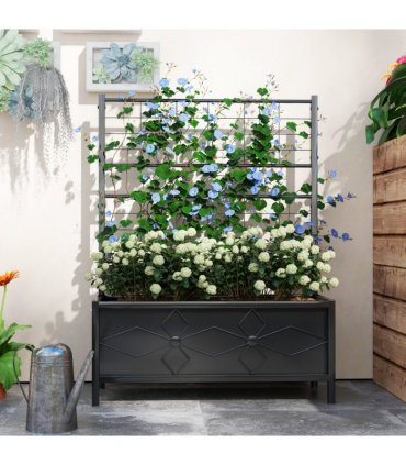 Durable Trellis Support for Climbing Plants - Enhance Garden Aesthetics