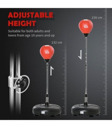Boxing Training Set - Adjustable Height & Stable Base for Skills Development