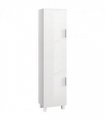 HOMCOM Tall Storage Cabinet with Adjustable Shelves and Double Doors