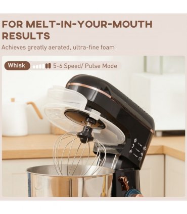 Powerful 1400W Stand Mixer with 5L Bowl & Versatile Speed Settings