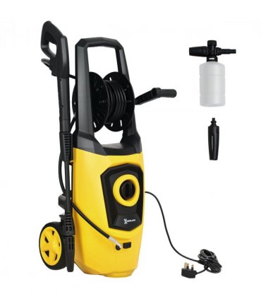 DURHAND Portable Power Washer 1800W, 150 Bar, 510 L/h for Garden, Yellow