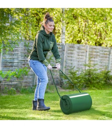 Heavy-Duty Lawn Roller - Efficient Flattening Tool for Perfect Lawns