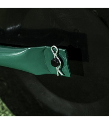 Outsunny Combination Push w/ 38L Sand or Water Garden Dark Green