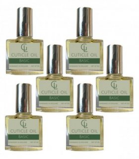 Cuticle Oil Basic to soften your cuticles x6 bottles