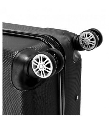 3 Pcs Suitcase Lightweight ABS Carry-on Hand Luggage 4 Spinner Wheels Trolley Case