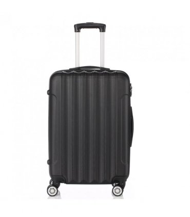 3 Pcs Suitcase Lightweight ABS Carry-on Hand Luggage 4 Spinner Wheels Trolley Case