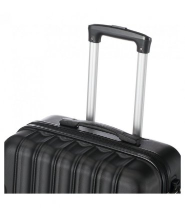 3 Pcs Suitcase Lightweight ABS Carry-on Hand Luggage 4 Spinner Wheels Trolley Case