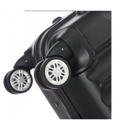 3 Pcs Suitcase Lightweight ABS Carry-on Hand Luggage 4 Spinner Wheels Trolley Case