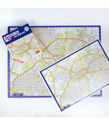 A to Z Map of  Ipswich 1000 Piece Jigsaw