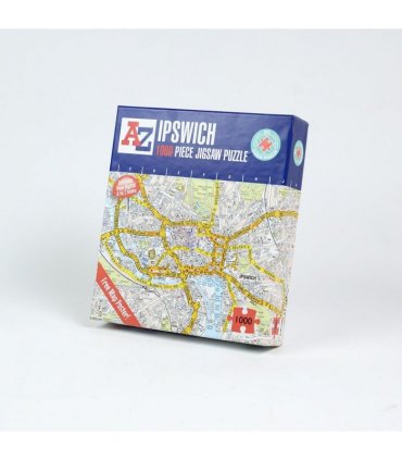 A to Z Map of  Ipswich 1000 Piece Jigsaw
