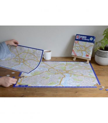 A to Z Map of  Ipswich 1000 Piece Jigsaw