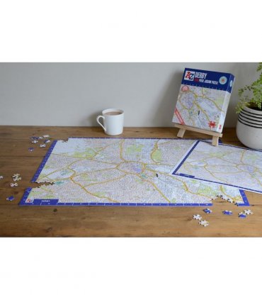 A to Z Map of  Derby 1000 Piece Jigsaw