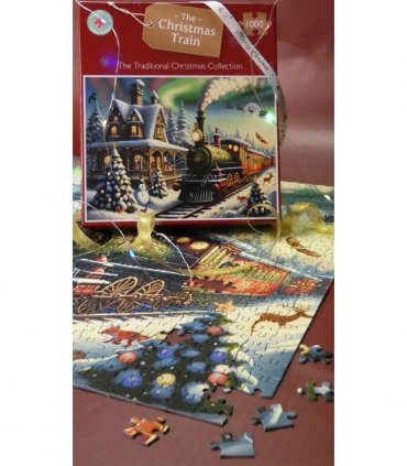 The Christmas Train 1000 Piece Jigsaw Puzzle