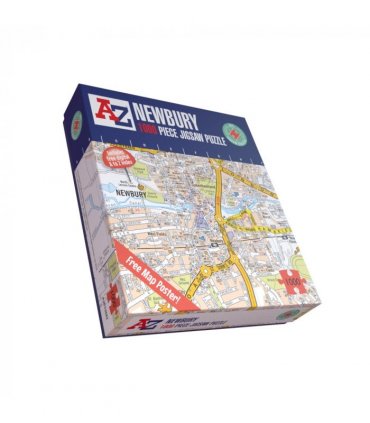 A to Z Map of Newbury 1000 Piece Jigsaw