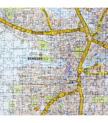 A to Z Map of Newbury 1000 Piece Jigsaw