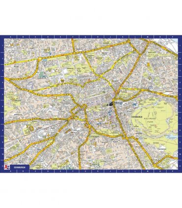 A to Z Map of  Edinburgh 1000 Piece Jigsaw