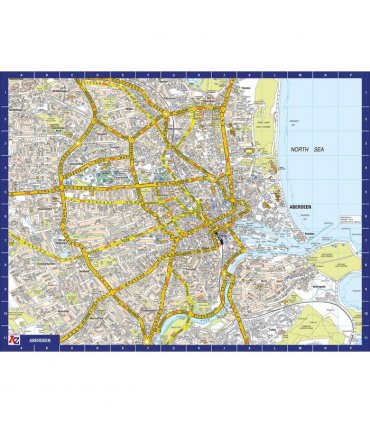 A to Z Map of Aberdeen 1000 Piece Jigsaw