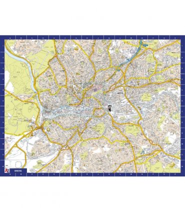 A to Z Map of Bristol 1000 Piece Jigsaw