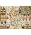 Bedfordshire Historical Map 1000 Piece Jigsaw Puzzle (1610)