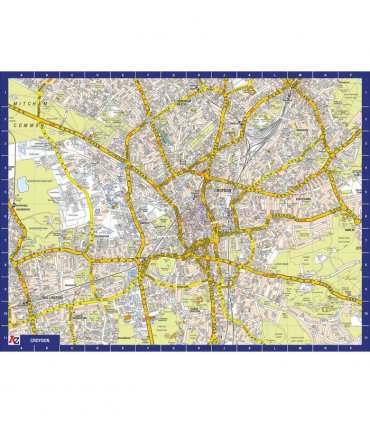 A to Z Map of Croydon 1000 Piece Jigsaw