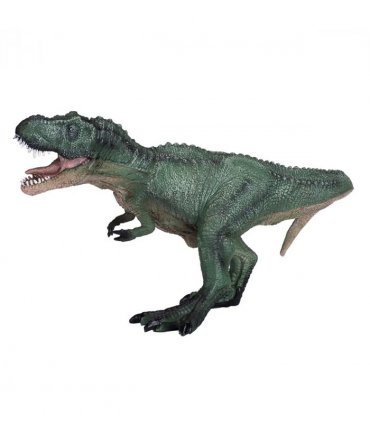Green T-Rex Hunting Dinosaur Toy  Realistic Prehistoric Figure
