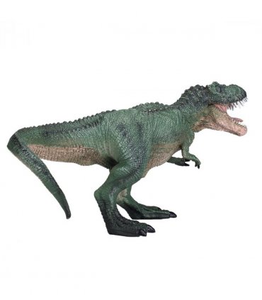 Green T-Rex Hunting Dinosaur Toy  Realistic Prehistoric Figure