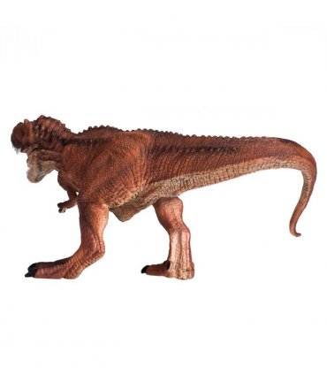 Red T-Rex Hunting Dinosaur Toy  Realistic Prehistoric Figure