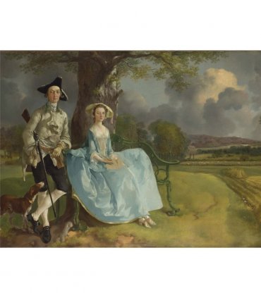 Mr and Mrs Andrews - National Gallery 1000 Piece Jigsaw Puzzle