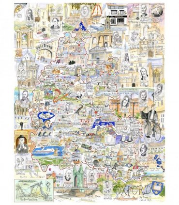 Tim Bulmer Oxford 1000 Piece Jigsaw Puzzle