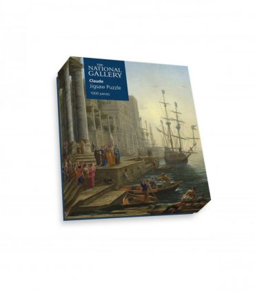 Seaport with the Embarkation of Saint Ursula - National Gallery 1000 Piece Jigsaw Puzzle