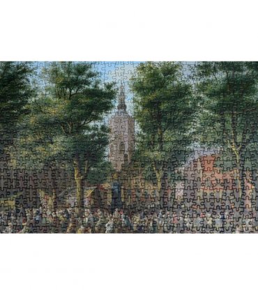 The Grote Markt at The Hague - National Gallery 1000 Piece Jigsaw Puzzle