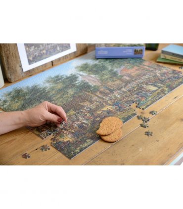 The Grote Markt at The Hague - National Gallery 1000 Piece Jigsaw Puzzle