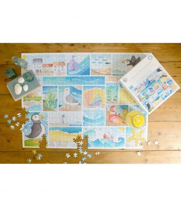 A Day at the Seaside 1000 Piece Jigsaw Puzzle