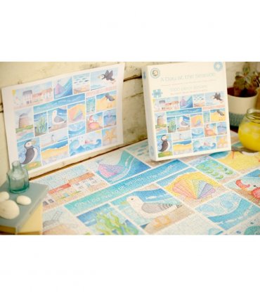 A Day at the Seaside 1000 Piece Jigsaw Puzzle