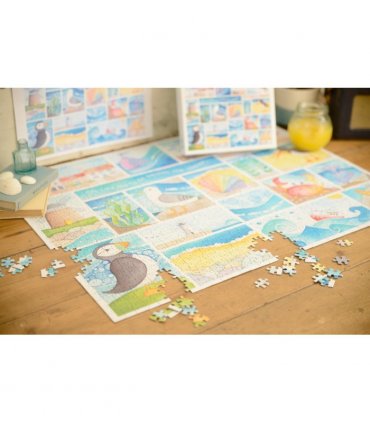 A Day at the Seaside 1000 Piece Jigsaw Puzzle