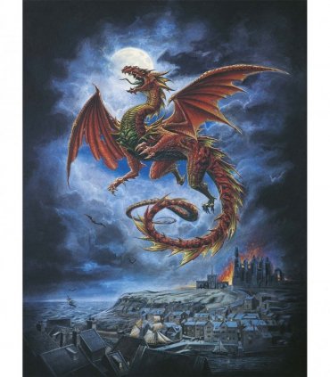 The Whitby Wyrm 1000 Piece Jigsaw Puzzle