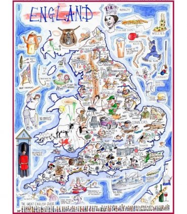 England - Tim Bulmer 1000 piece Jigsaw