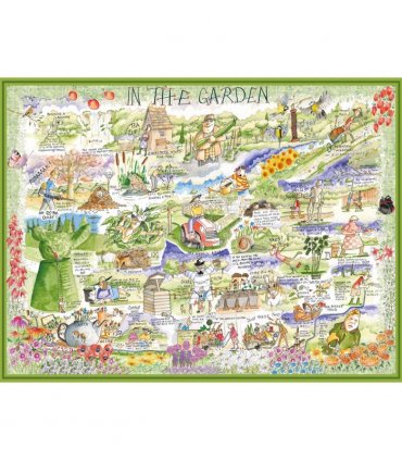 In the Garden - Tim Bulmer 1000 Piece Jigsaw Puzzle
