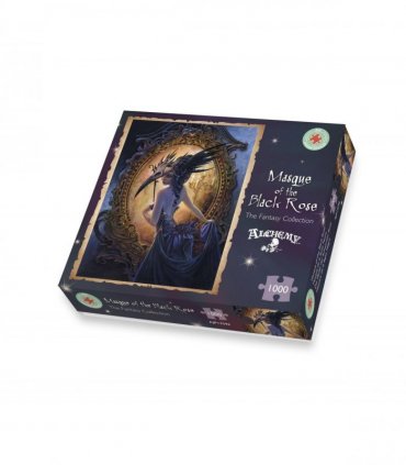 Masque of the Black Rose 1000 Piece Jigsaw Puzzle