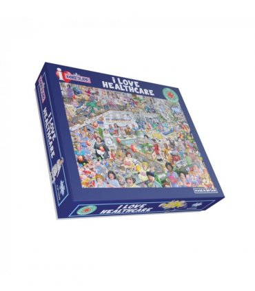 Mike Jupp 'I Love Healthcare 1000 Piece Jigsaw Puzzle