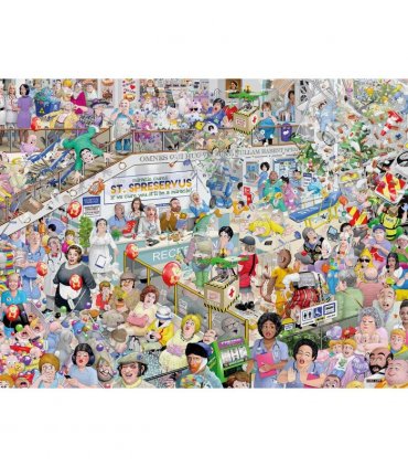 Mike Jupp 'I Love Healthcare 1000 Piece Jigsaw Puzzle